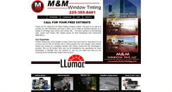 Desktop Screenshot of mmwindowtinting.com